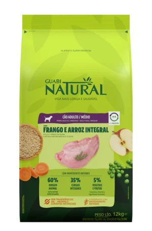 GUABI NATURAL- Perro Adulto - Raza Mediana - Pollo