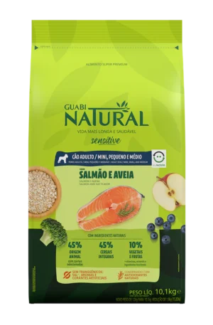 GUABI NATURAL- Perro Adulto - Light - Razas Mini y Pequeño - Pavo y Avena