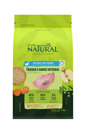 GUABI NATURAL- Perro Cachorro - Raza Pequeña y Mini - Pollo y Arroz
