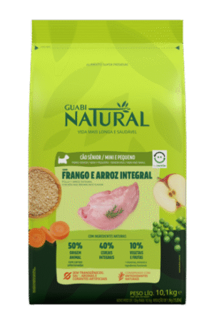 GUABI NATURAL- Perro Senior - Raza Pequeña y Mini - Pollo y Arroz