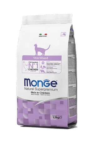 MONGE - Gato Adulto - Sterilised / Castrado